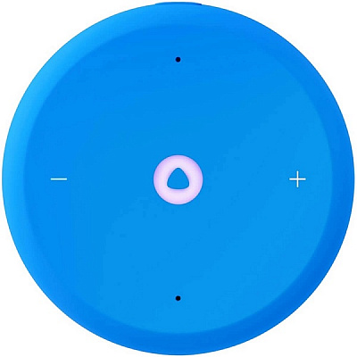 Умная колонка Яндекс Станция Лайт 2 с Алисой голубая