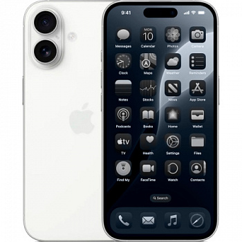 Смартфон Apple iPhone 16 512 ГБ белый